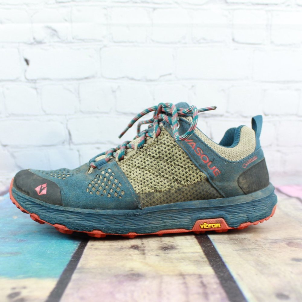 Vasque Damen Breeze LT Low GTX Breathable Hiking Sneakers Size 6 M - Picture 1 of 9